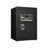 Solid Metal Safe With Electronic Keypad, Smart Alert And Removable Shelve For Home - Protects Laptops, Cash, A4 Papers. , 12.81 In Width, Black Office Programmable Code Mute Mode Steel Construction,