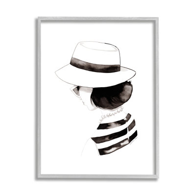 Femme au chapeau de soleil par Simone Elum
