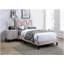 Magnifique table de chevet 1 pièce avec 2 tiroirs, velours, mobilier de chambre à coucher, design tendance, pieds résistants à la pression-739345167