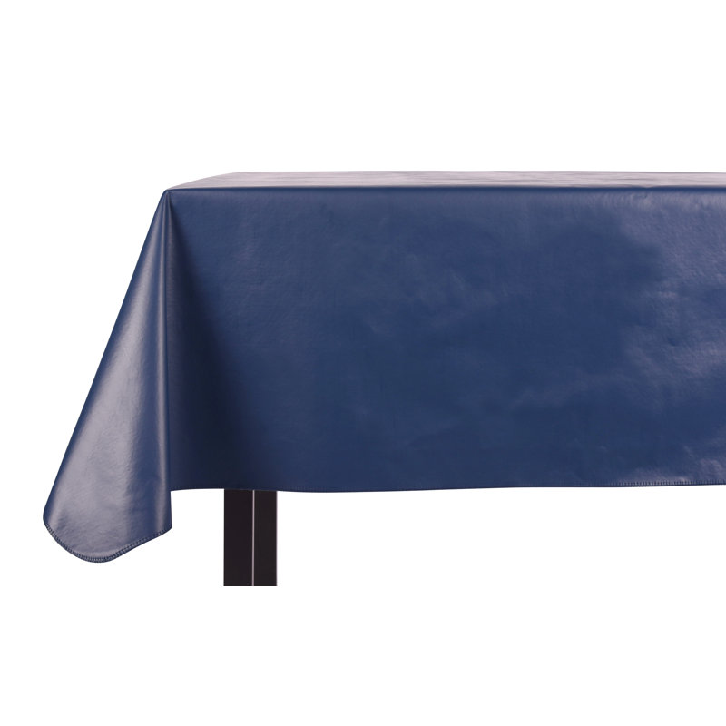 Heavy Duty Tablecloth, 90" L x 52" W, Navy