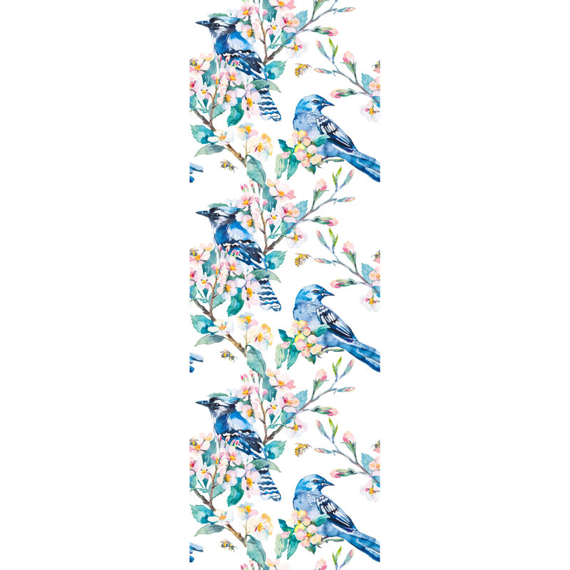 Rouleau de papier peint adhésif amovible, L 75 po x l 25 po