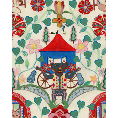 GYPSY FAIRYTALE Cream Wallpaper