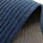 Light Weight Indoor / Outdoor Slip Resistant Dark Navy Rug-1256664308