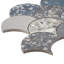 Carreau de mosaïque pour mur et plancher en porcelaine 11 po x 16 po Lane (1,2 pi2 / chaque)-91581831