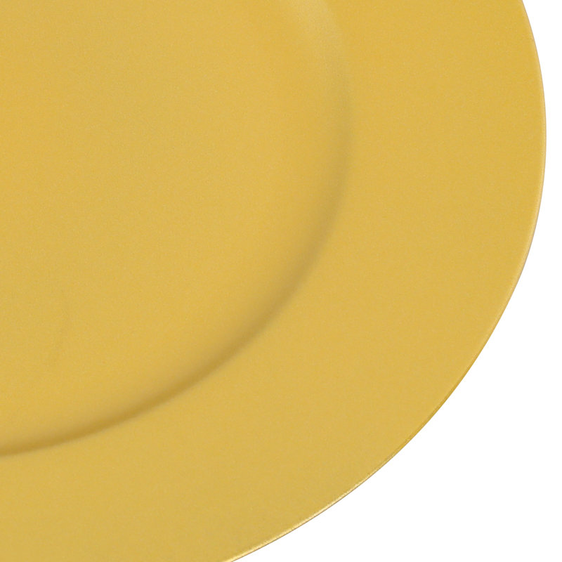 13'' Round Charger, Gold