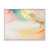 Toile avec cadre flottant blanc