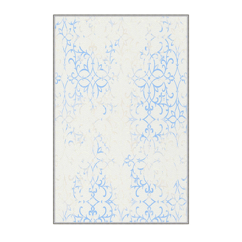 Premium 3D Printed Carpet, 4.6 x 7.2 Feet, 100% Polyester, 0.3 Inches Pile Height | Antibacterial, Non-Slip Underside, Machine Washable | Perfect for Living Room, Bedroom, and Kids' Play Areas, Durable & Stylish