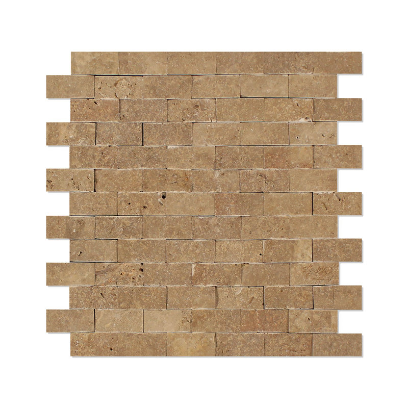 Carreau de mosaïque en travertin