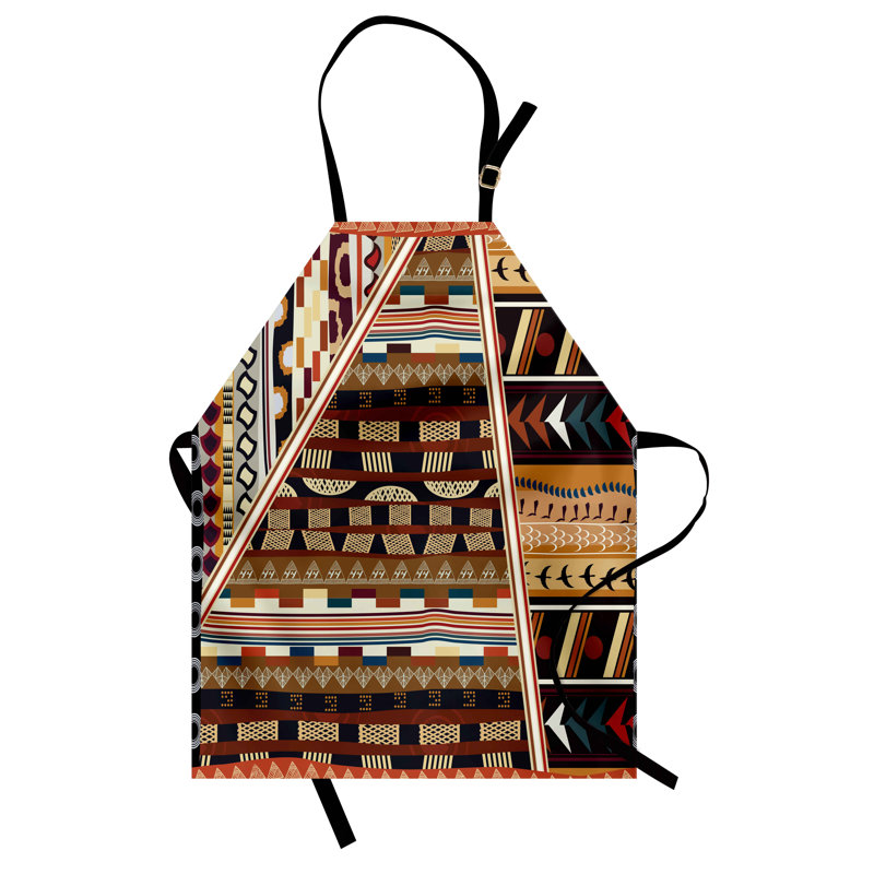 No Pattern Bib Apron