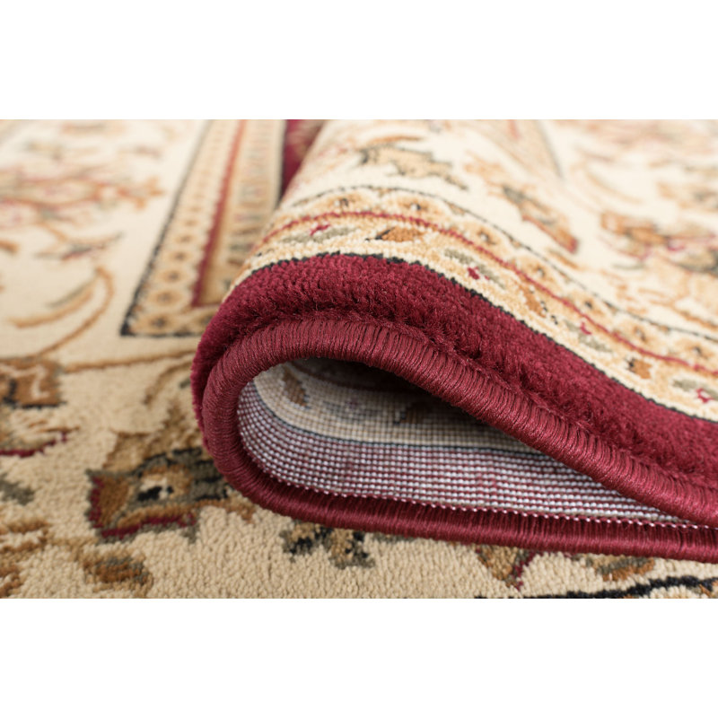 Tapis d'intérieur à motif floral pour enfants Clarence, Rond 5 pi 3 po