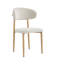 Chaises de salle à manger en lin à rembourrage doux-1838588938