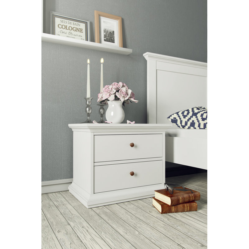 Haruki 62.6cm W Manufactured Wood Bedside Table