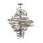 Lustre à niveaux unique 18 lumières