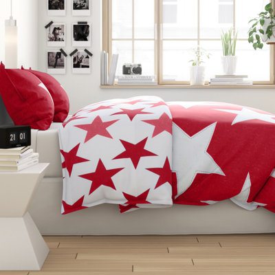 Zipcode Design Sally Cotton Blend Geometric Shapes Duvet Cover Set with Pillowcases