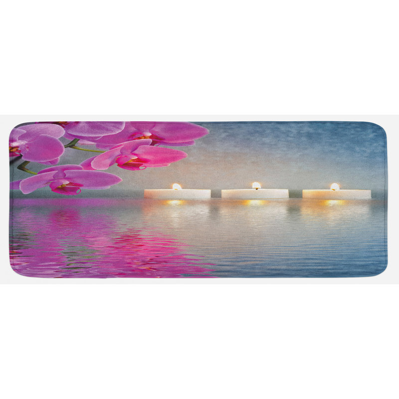 Tapis de cuisine bougie japonaise