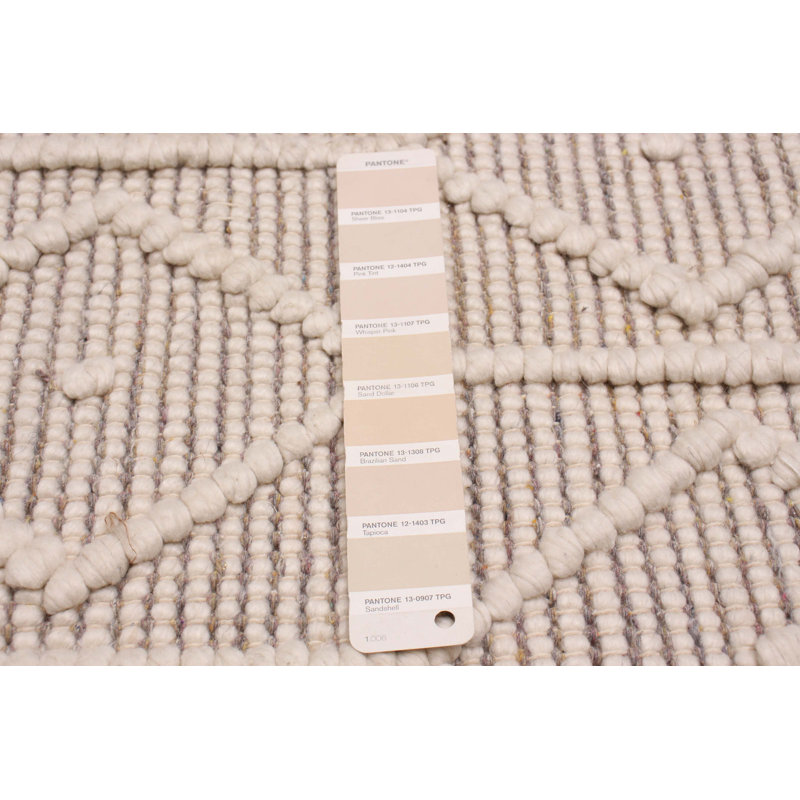 Kovaleski Wool Geometric Indoor Rug