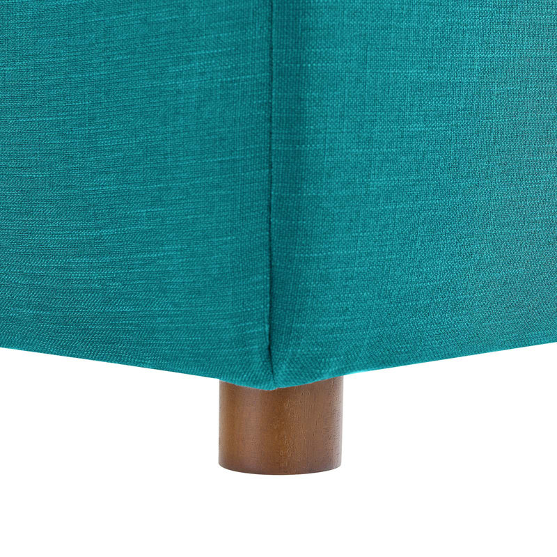 Modway Commix Down Filled Overstuffed 6-Piece Sectional Sofa, Teal Polyester