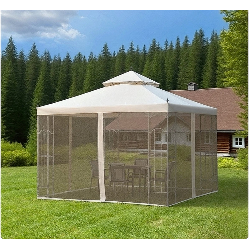 Abri de jardin pour abri de jardin à double toit, Blanc