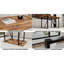 Table de salle à manger de 55 po Mid Century-1014105949