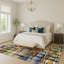 Tapis abstrait lavable à la machine intérieur / extérieur ACN2349-1109175854