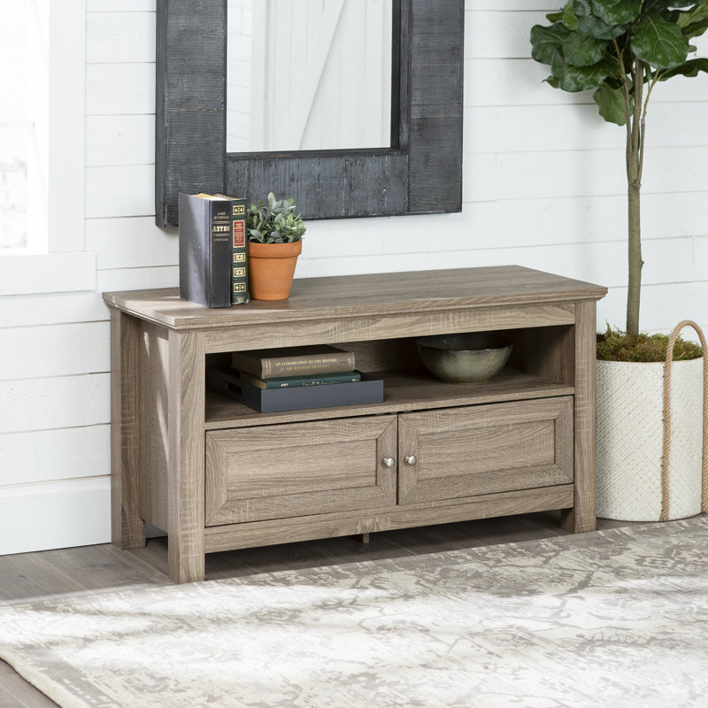 Meuble télé pour téléviseur de 50 po ou moins Ebenier, Driftwood