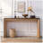 59in Modern Wood Console Table
