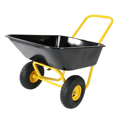 Two-wheeled cart, garden cart, 10-inch pneumatic wheels