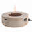 MGO Propane Outdoor Fire Pit with Vertical Stripe Design-1169459207