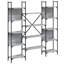 17 Stories Bookshelf 155.5X24x166.5 Cm Engineered Wood-1698716456
