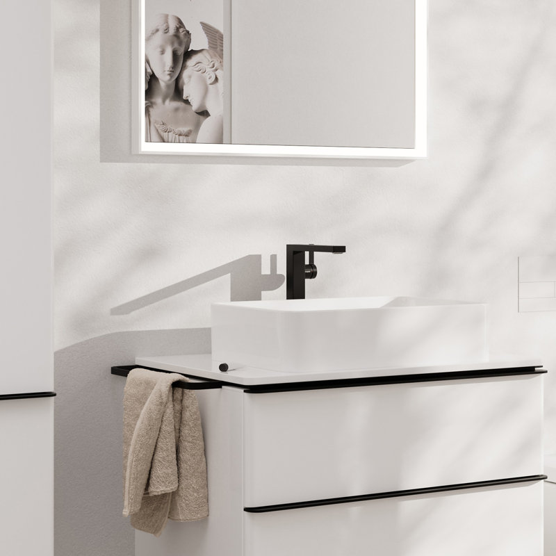 hansgrohe Tecturis E Single-Hole Fine 240, 1.2 GPM, Matte Black