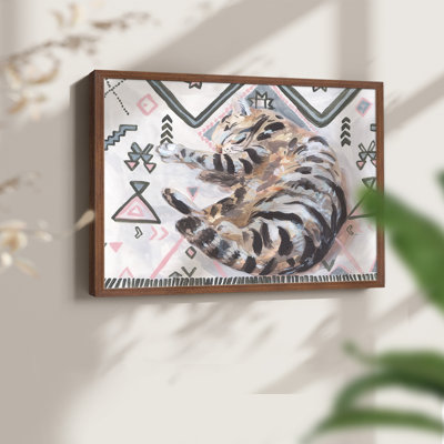 «Little Sleepy Head II», reproduction encadrée