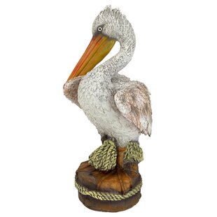 Pelican Mug, Pelican Decor, Coastal Mug, Pelican Gift, Pelican Statue,  Beach Gift, Beach Decor