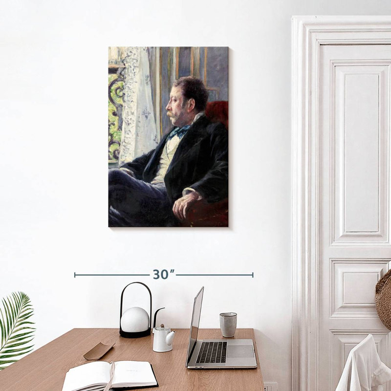 Portrait d'un homme 1880, H 30 po x l 20 po