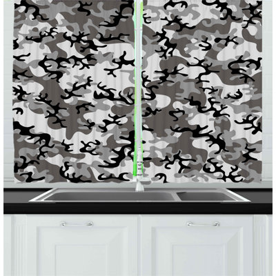 Pointed Kitchen Curtain