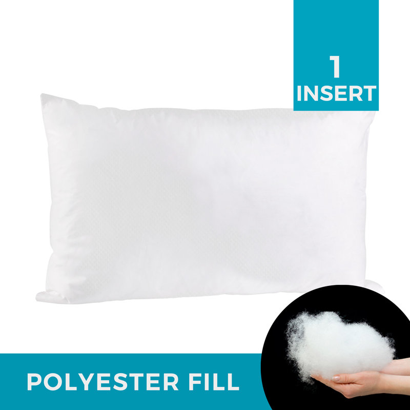 Reversible Pillow Insert, 14" H x 20" W