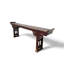 Console en bois massif 109,05511811023622 po