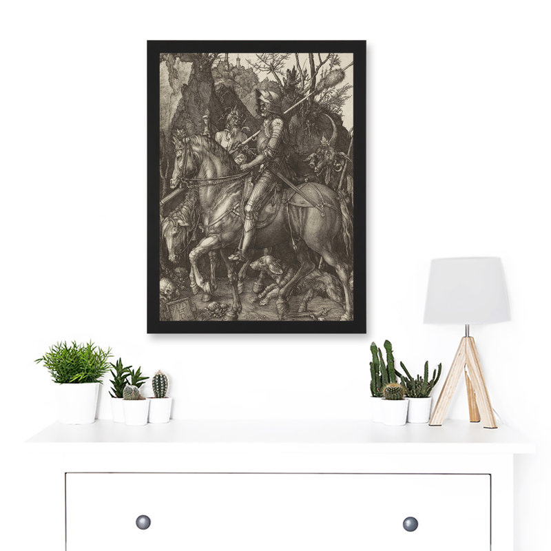 Knight, Death And The Devil - Single Picture Frame Art Prints