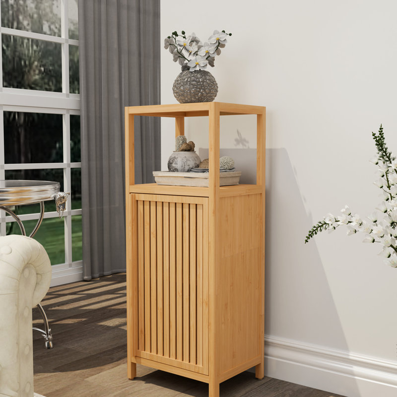 Armoire multi-scène de 41 pouces avec une tablette et 2 tablettes ouvertes, peu encombrante, idéale pour la salle de lavage