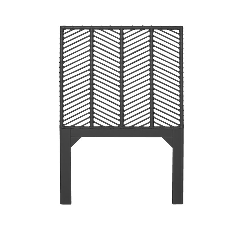 Liam Headboard, Twin, Black