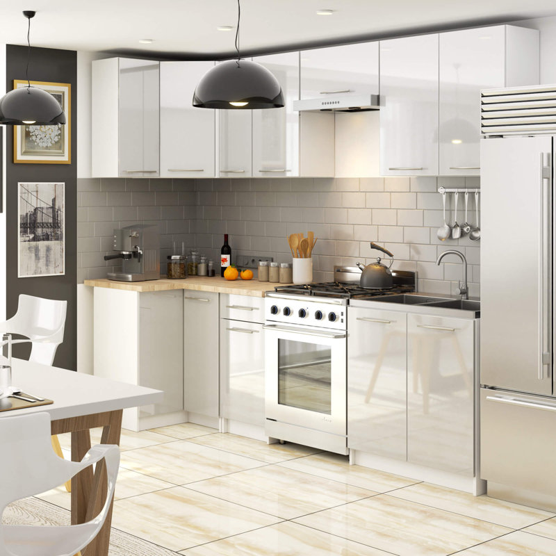 Oliwia Kitchen Wall Unit, 72cm H x 50cm W x 30cm D