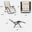 Ensemble de 2 chaises de patio à gravité zéro-1991424052