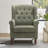 Angiolino Upholstered Button Tufted Small Accent Chair Armchair-1381443098