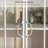 Retro Simple White Iron Bookcases