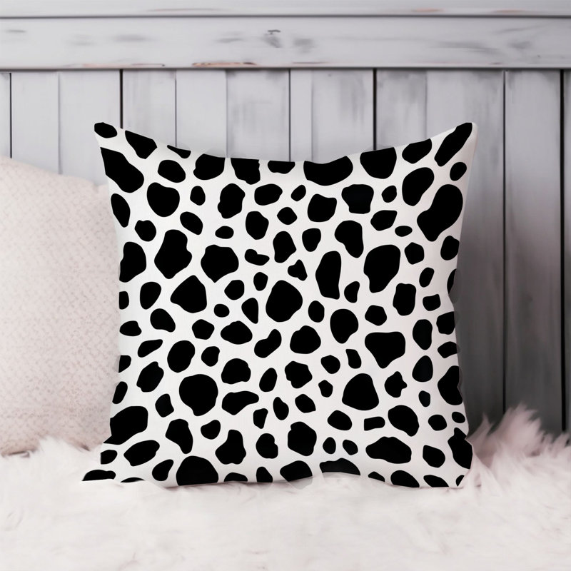 Animals Dalmation Style Pattern Modern, 16"H x 16"W