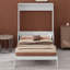 Lit escamotable avec bureau, lumières DEL et station de charge USB-921071717