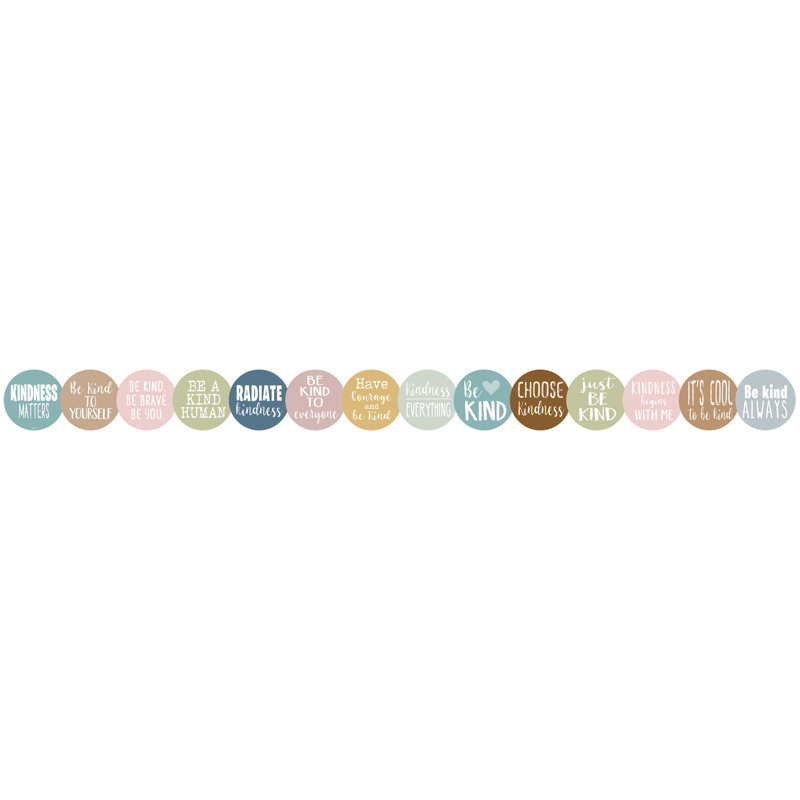 Tout le monde est le bienvenu, bordure de bordure