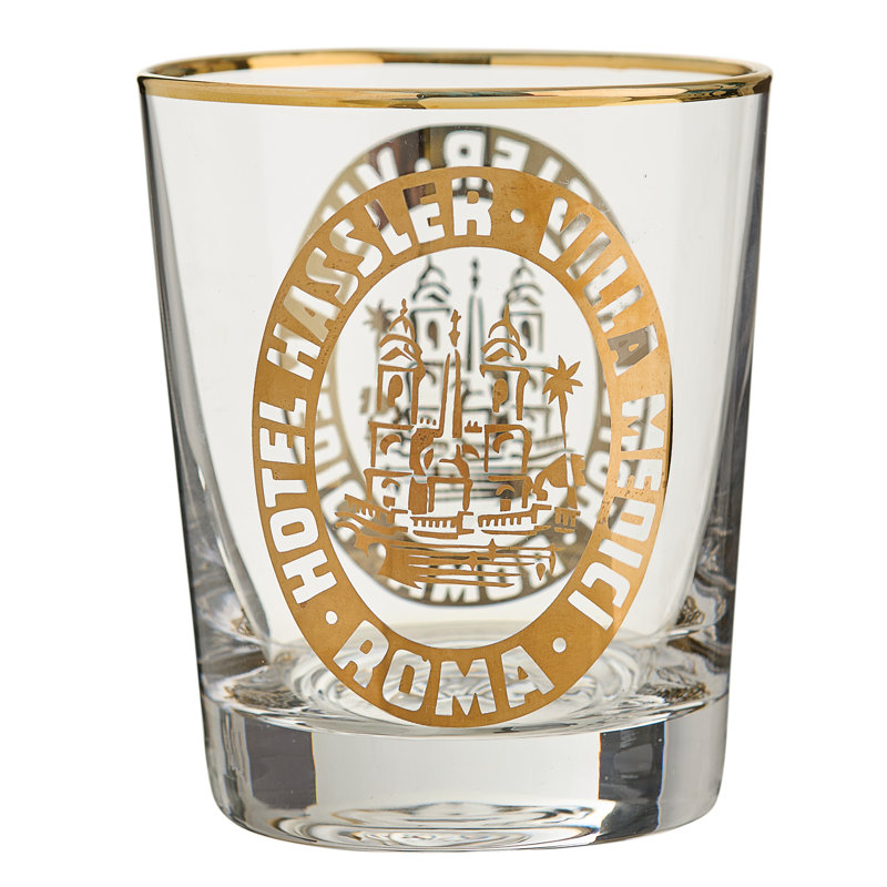 Verre à whisky double Grand Tour Italie