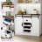 72" Kitchen Pantry with Microwave Shelf