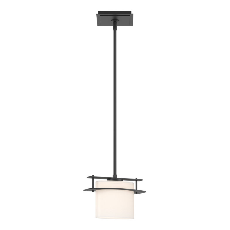 Arc 1 - Light Unique/Statement Geometric Pendant, Long: 12.5" to 57.5", Black
