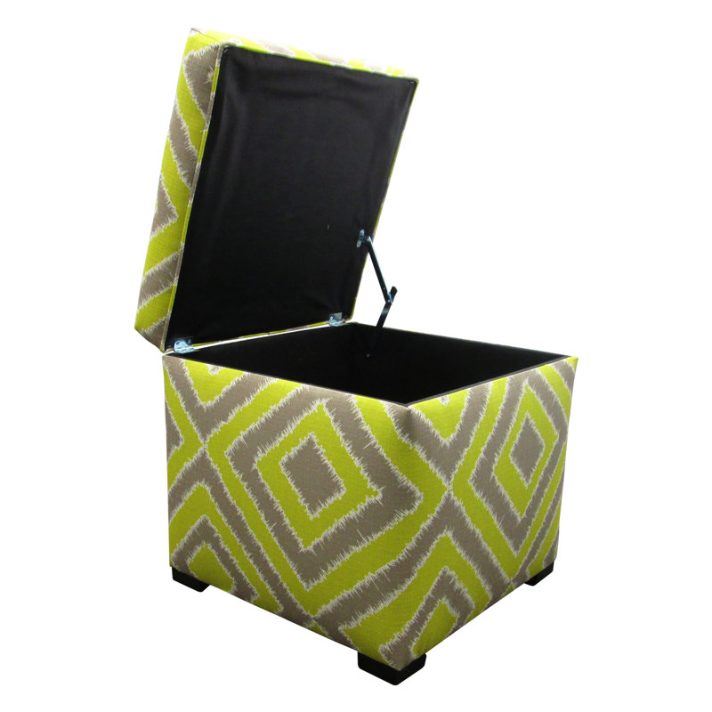Aubrelle Upholstered Ottoman, Nouveau Wassabi